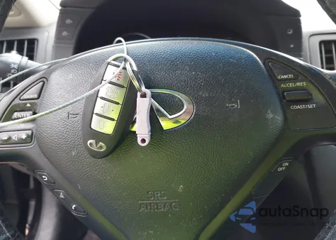 2012 Infiniti G37 z USA, uszkodzony, nr VIN JN1CV6FE1CM201510